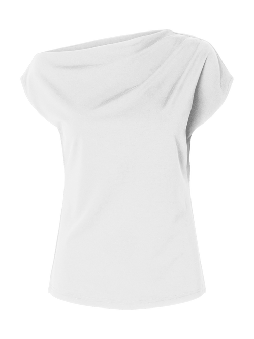 Molly topp - Bright White Selected Femme