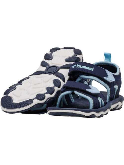 SANDAL SPORT JR - BLÅ Hummel