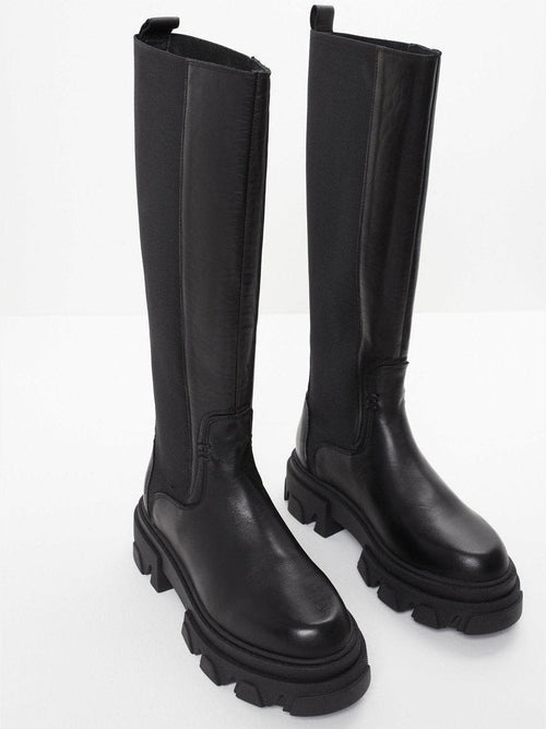 Beatrice skinnboots - sort Pavement
