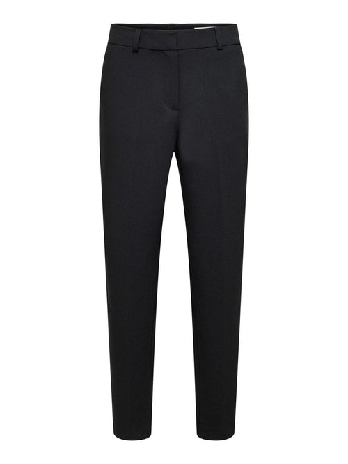 SLFRITA-RIA MW CROPPED PANT BLACK NOOS - black - 16089261 Selected Femme