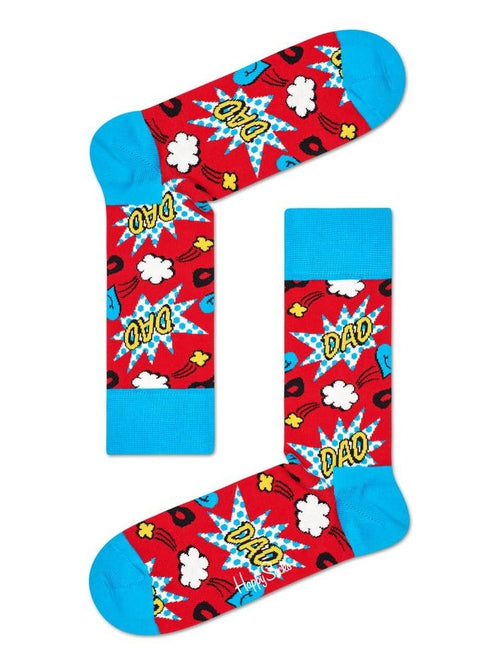 Dad sokker - Flerfarget Happy Socks