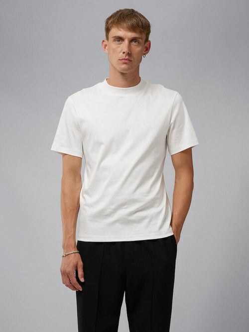 Ace Mock t-skjorte - White J.Lindeberg