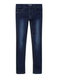 THEO SLIM JEANS - Dark Blue Denim