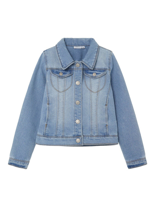 STAR DNM jakke - Light Blue Denim NAME IT