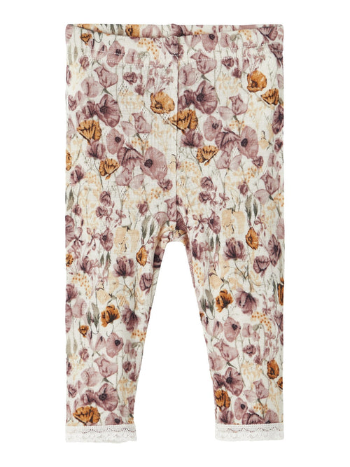 NBFWANG WOOL NEEDLE LEGGING NOOS XXIII - Moonbeam NAME IT