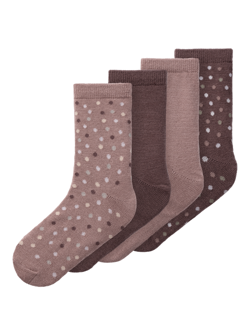 NKFWAK WOOL 4 PACK SOCK XXIII - Antler NAME IT