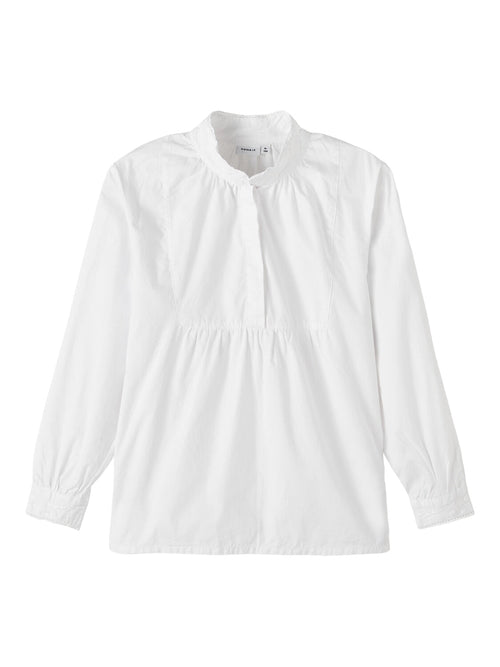 TERINA festdraktskjorte - Bright White NAME IT