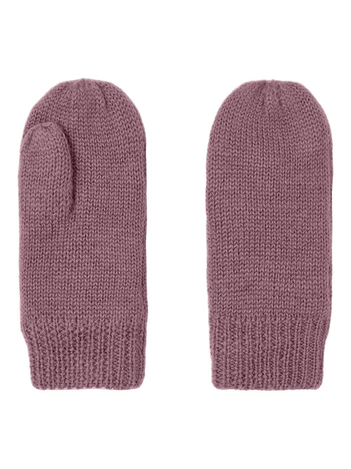 NMNFLASH WOOL MITTEN2 FO - Wistful Mauve NAME IT