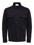 Jackie sweat jakke - black