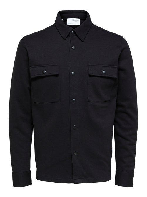 JACKIE SWEAT JACKET W NOOS - Black Selected Homme