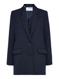 Rita relaxed blazer - dark sapphire