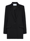 Rita relaxed blazer - black